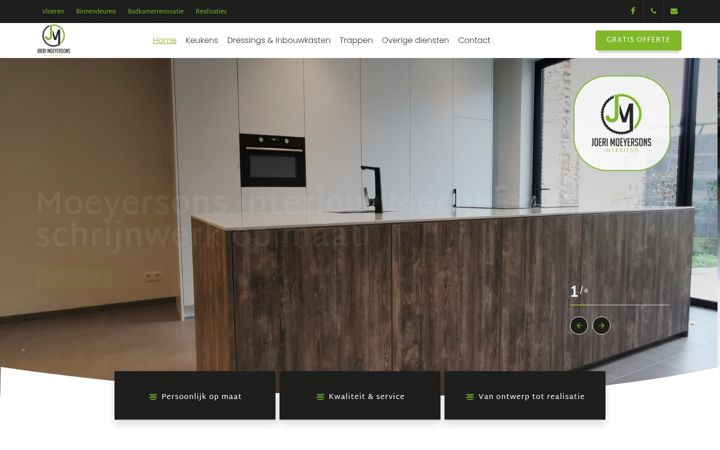 Screenshot of interieur-moeyersons.be