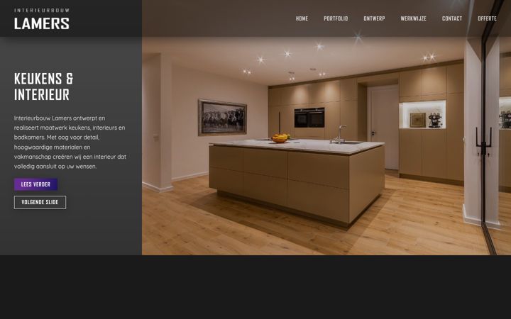 Screenshot of interieurbouwlamers.nl