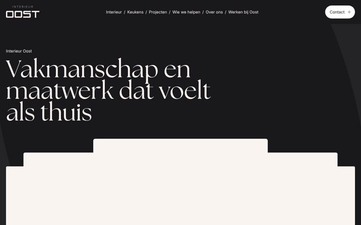 Screenshot von interieuroost.nl
