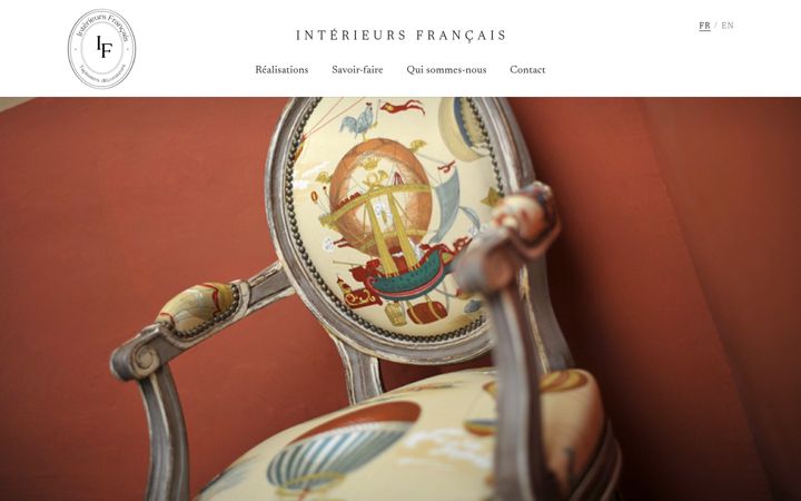 Screenshot of interieurs-francais.fr