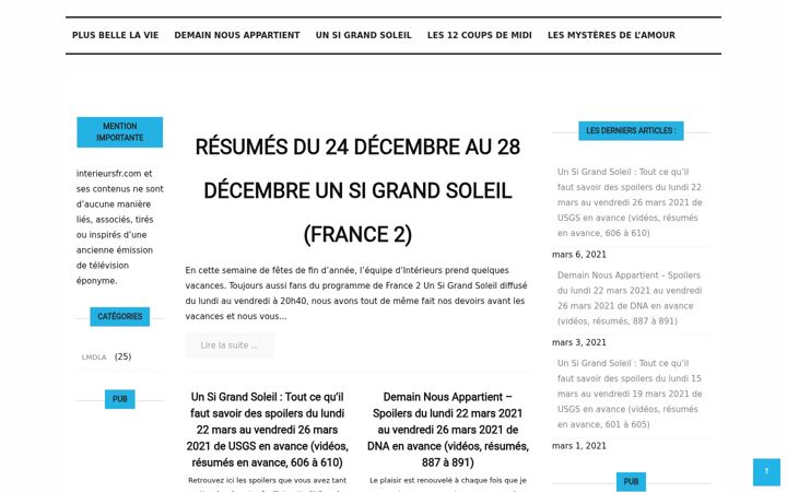 Screenshot of interieursfr.com