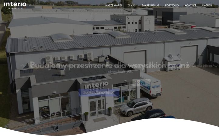 Screenshot of interio-group.com
