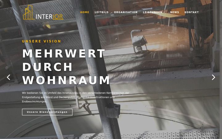Screenshot of interior-dwb.ch