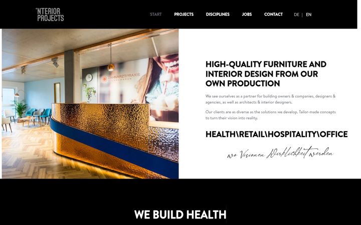 Screenshot of interior-projects.com