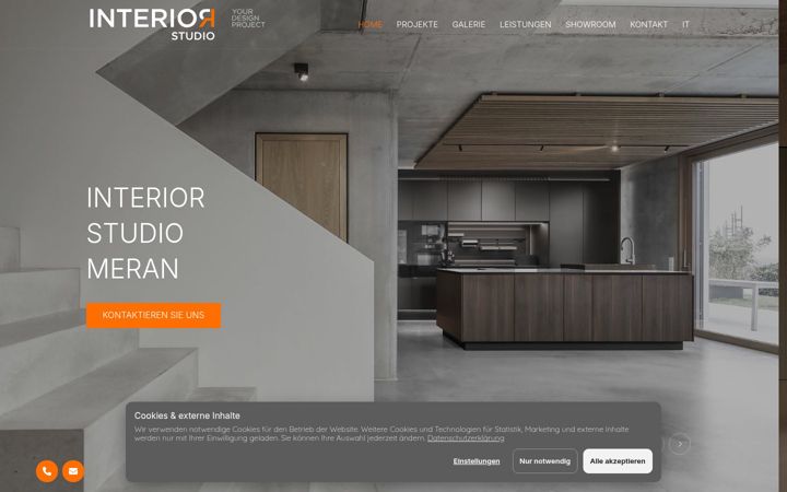 Screenshot of interior-studio.it
