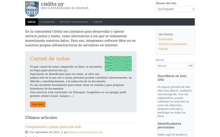 Screenshot of interior.edu.uy
