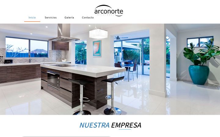 Screenshot of interiorarconorte.es