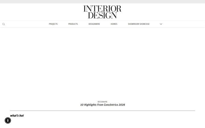 Screenshot of interiordesign.net