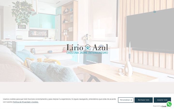 Screenshot of interioristamalaga.com