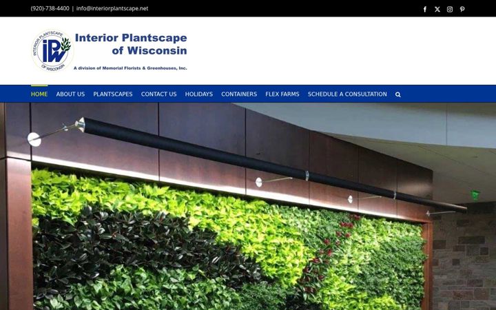 Screenshot of interiorplantscape.net