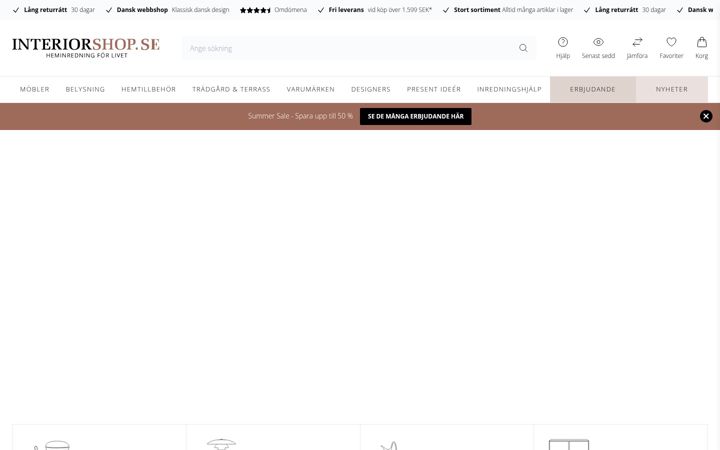 Screenshot of interiorshop.se