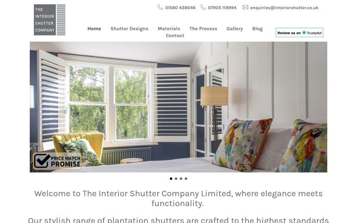 Screenshot of interiorshutter.co.uk