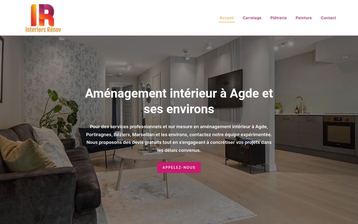 Screenshot of interiorsrenov.fr