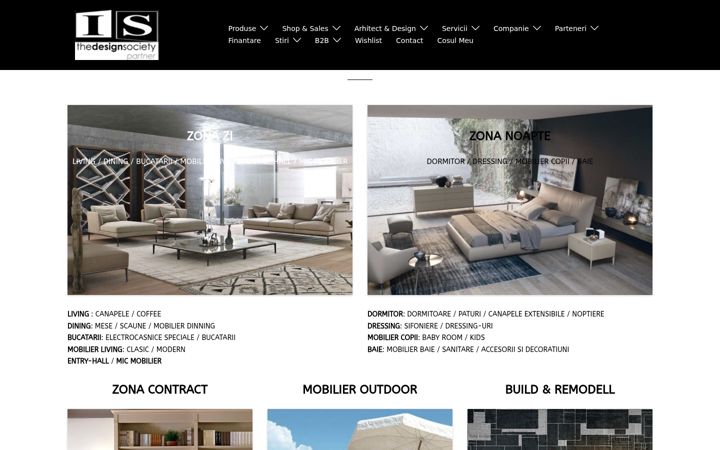 Screenshot of interiorstore.ro