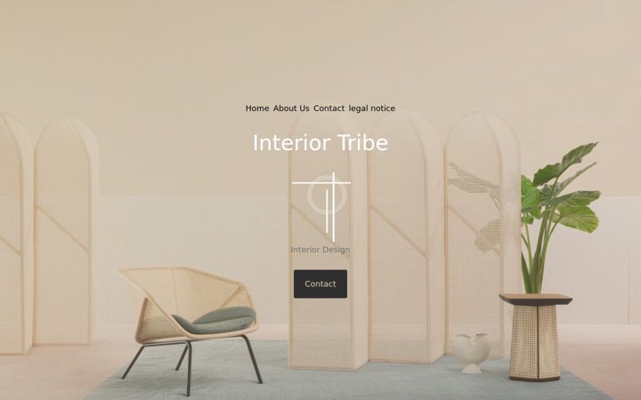 Screenshot of interiortribe.com