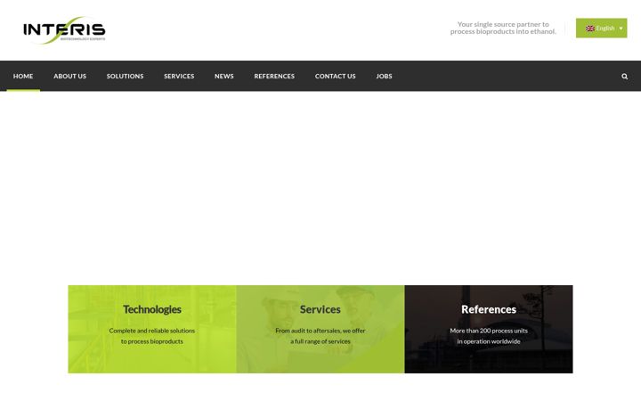 Screenshot of interistech.com