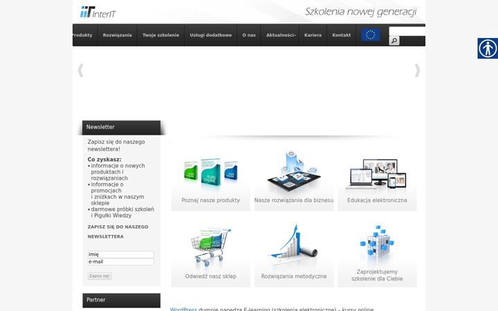 Screenshot of interit.eu