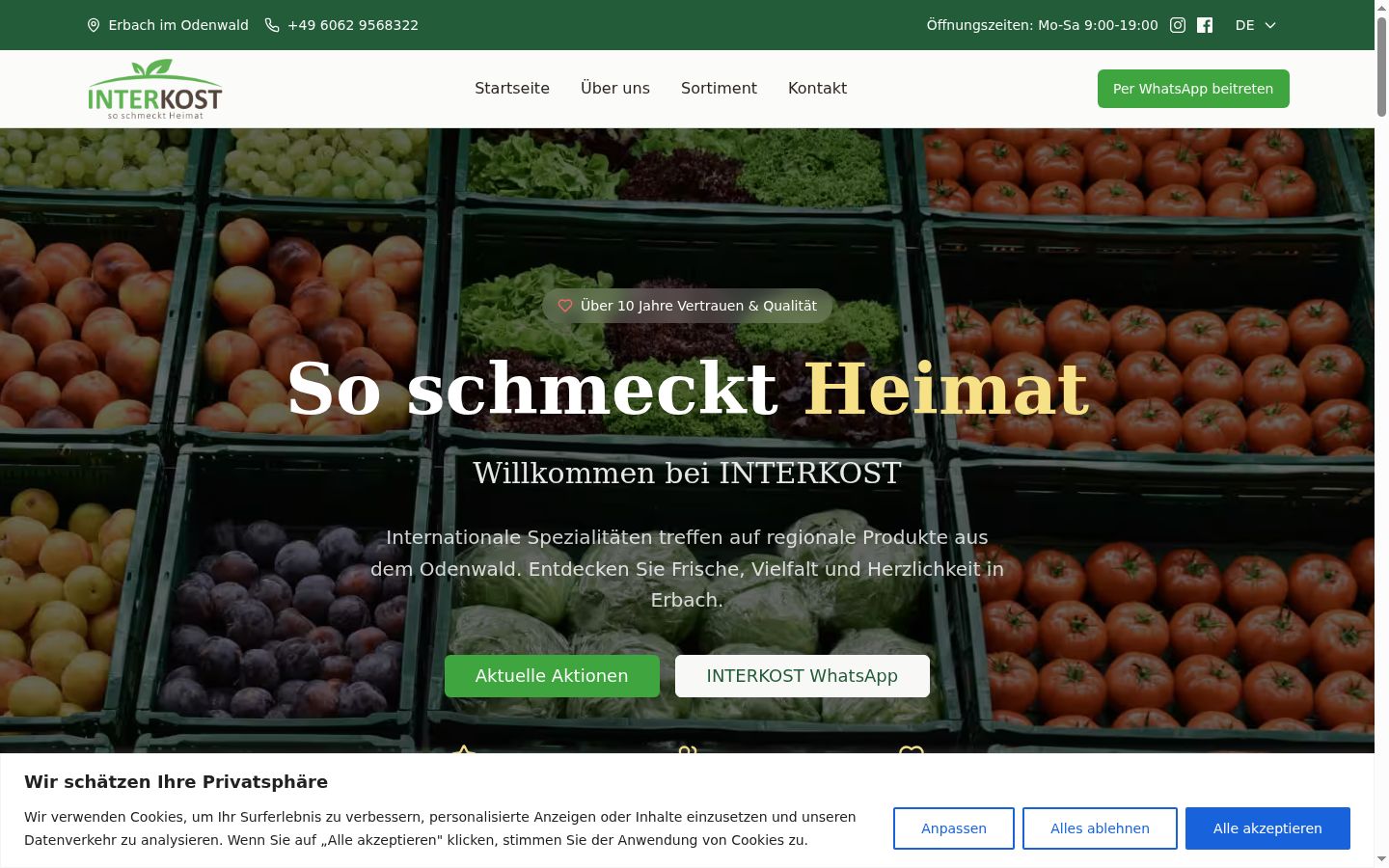 Sutikimo reklamjuostės, rodytos prieš bet kokią sąveiką, ekrano kopija