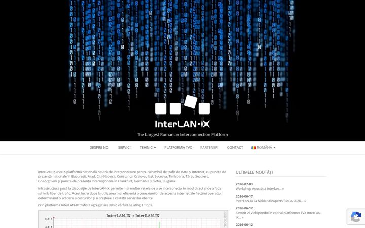 Screenshot of interlan.ro
