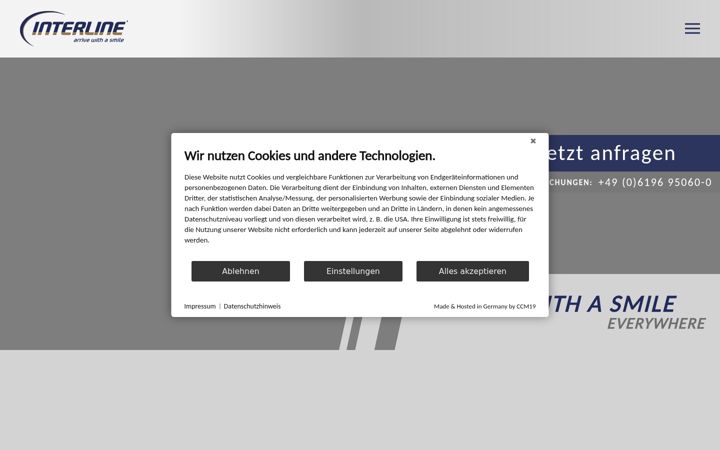 Screenshot of interline-heidelberg.de