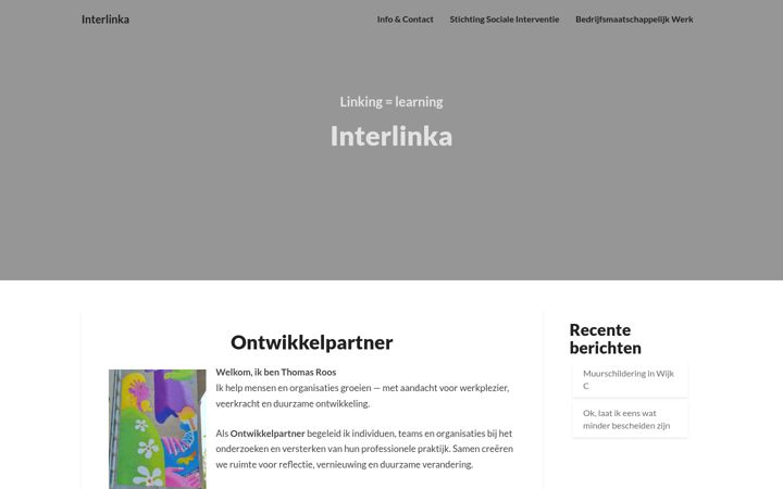 Screenshot of interlinka.nl