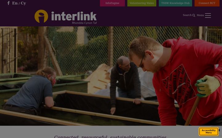 Screenshot of interlinkrct.org.uk