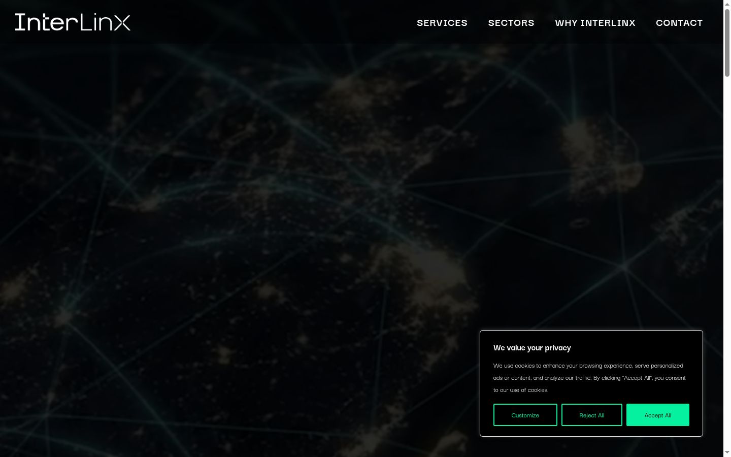Screenshot tal-banner tal-kunsens muri qabel kwalunkwe interazzjoni