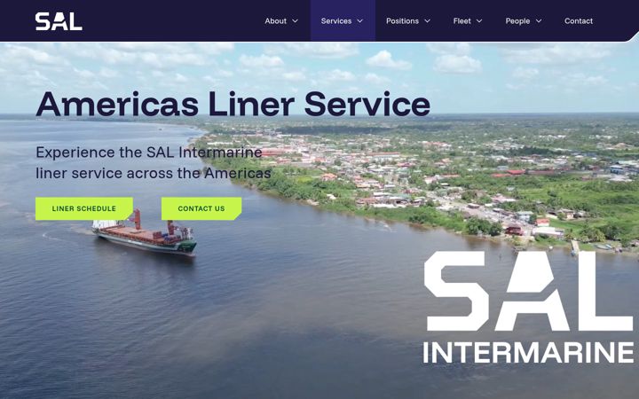 Screenshot of intermarine.com