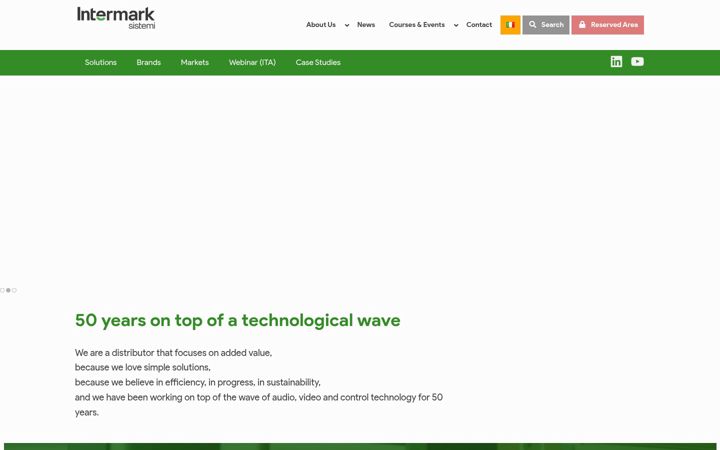 Screenshot of intermark.it