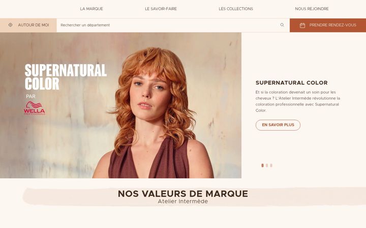 Screenshot of intermedecoiffure.fr