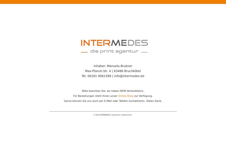 Screenshot of intermedes.de