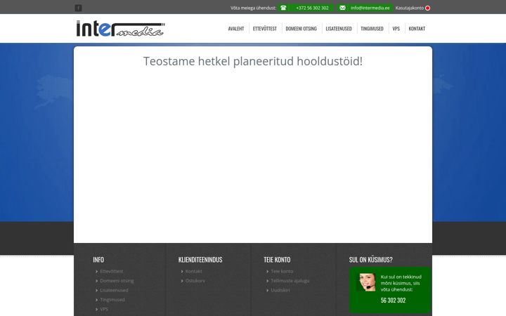 Screenshot of intermedia.ee