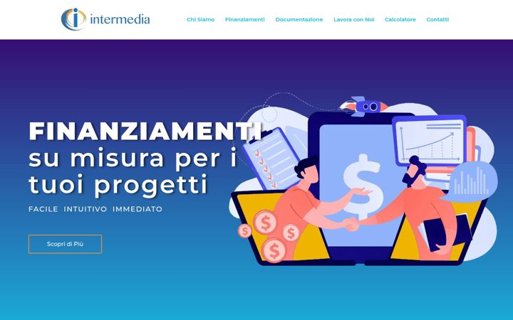 Screenshot of intermediacredit.it
