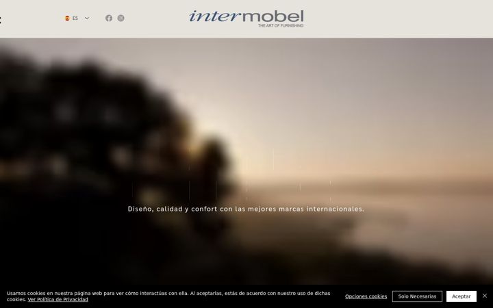 Screenshot of intermobel.es