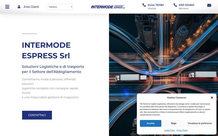 Screenshot of intermode.it