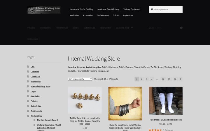 Screenshot of internalwudangstore.net