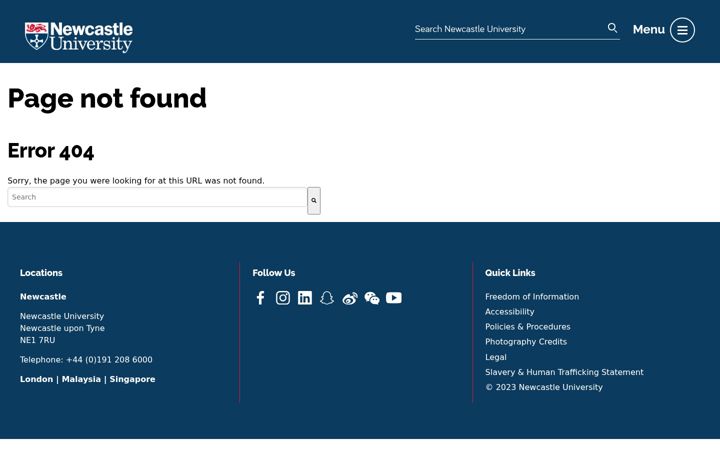 Screenshot of international-study.ncl.ac.uk