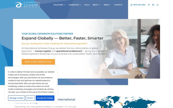 Screenshot of internationalachieversgroup.com