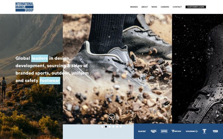 Screenshot of internationalbg.com