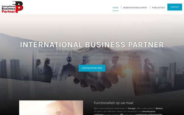 Screenshot of internationalbusinesspartner.be