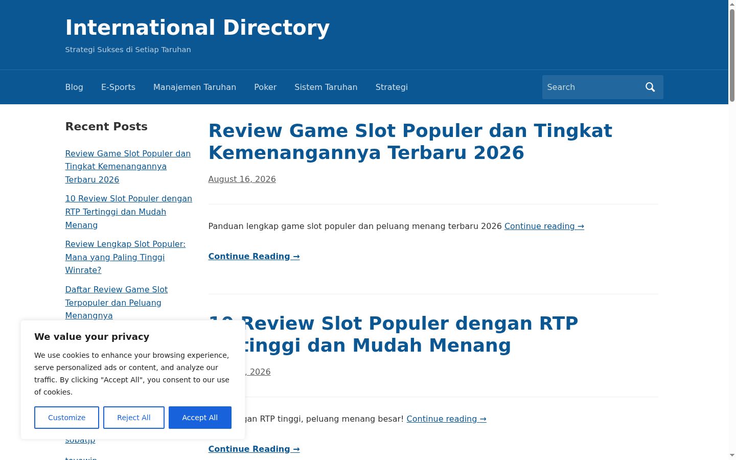 Screenshot tal-banner tal-kunsens muri qabel kwalunkwe interazzjoni