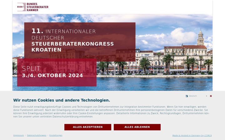 Screenshot of internationaler-steuerberaterkongress.de