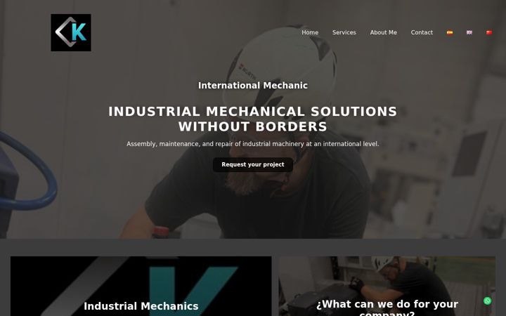 Screenshot of internationalmechanic.com