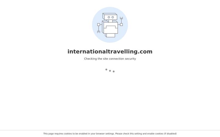Screenshot of internationaltravelling.com