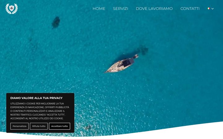 Screenshot of internationalyachtservice.it