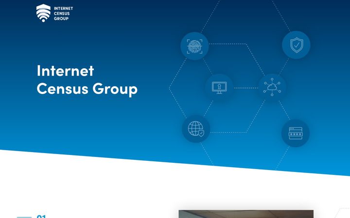 Capture d'écran de internet-census.org