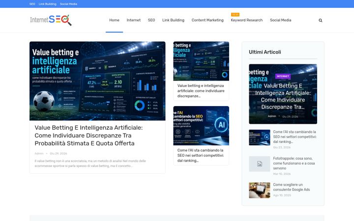 Screenshot of internet-seo.net
