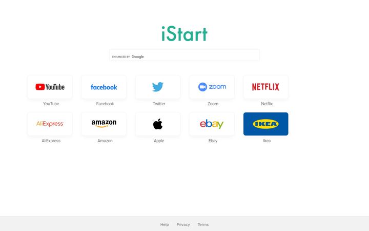 Screenshot of internet-start.net