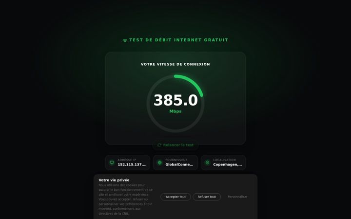 Screenshot of internet.fr