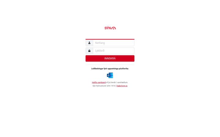 Screenshot of internet.is